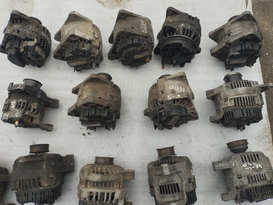 Генератори Рено 1.2 1.4 1.6 1.5dci 1.9 Renault