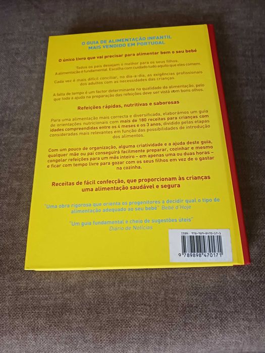 Livro "1, 2, 3 uma colher de cada vez" NOVO