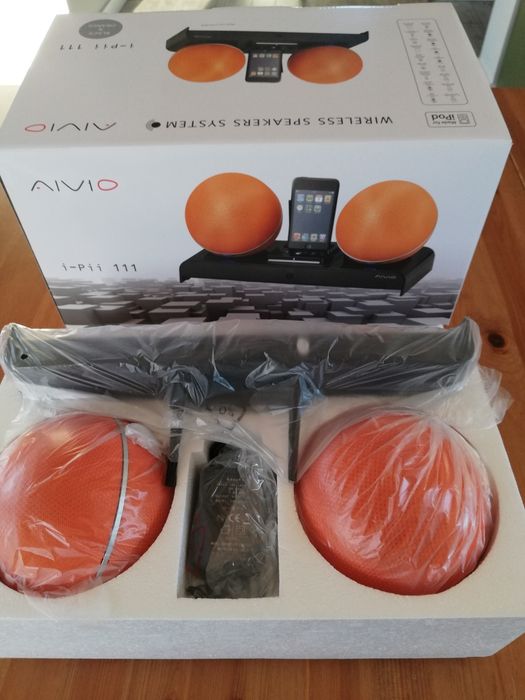 NOWA CENA!!! Stacja dokująca iPod AIVIO i-Pii 111 Pomarańczowy NOWY