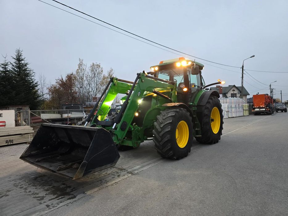 John Deere 7280 R / Tur/ Bogato doposażony  Traktor John Deere KPL z Turem i łyżką Super Stan Polecam!!!