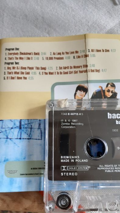 Backstreet Boys, Michał Bajor -kasety