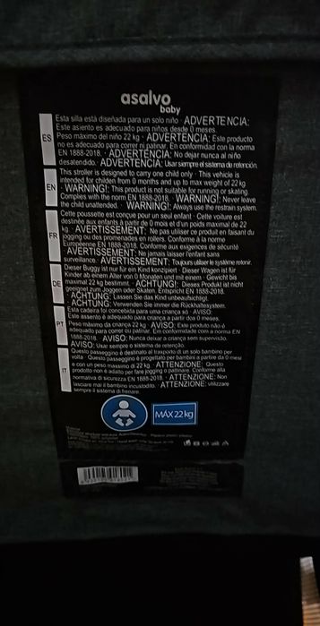carrinho criança como novo