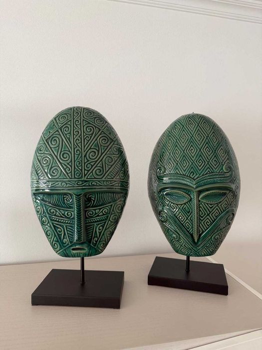 Máscaras Verdes Decoração