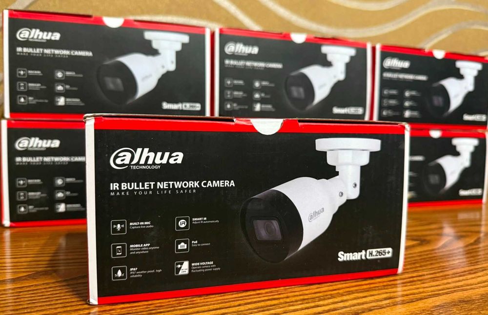 IP камера 2мп Dahua IPC-HFW1230S1-A-S5 с микрофоном