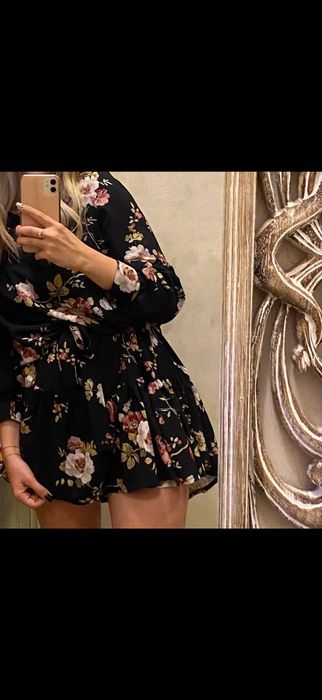 Плаття oversize з візерунком | безрозмірне