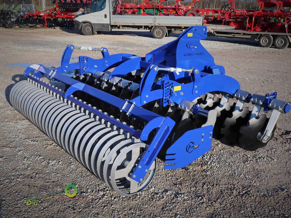 Agregat talerzowy siewny BRONA talerzowa AgroFactory InterTech 2,7m 3m