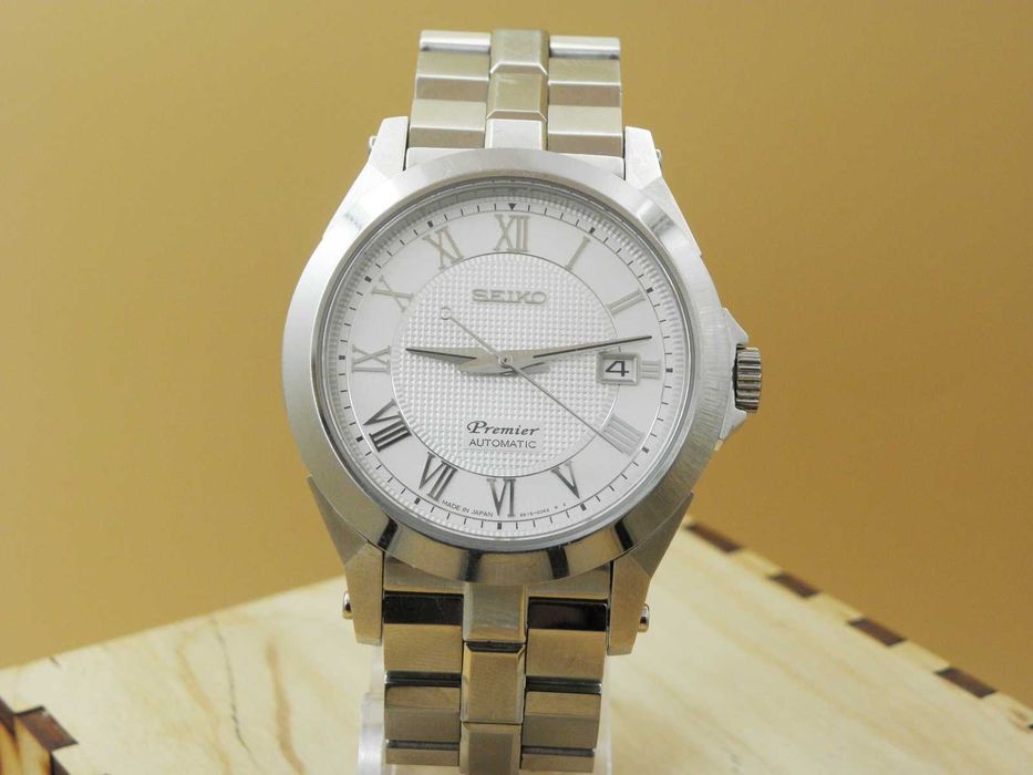 Механічний годинник Seiko Premier Automatic Cal 6R15В 3D браслет
