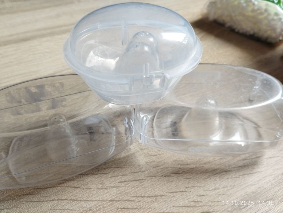 Накладки 3 шт силіконові для годування груддю