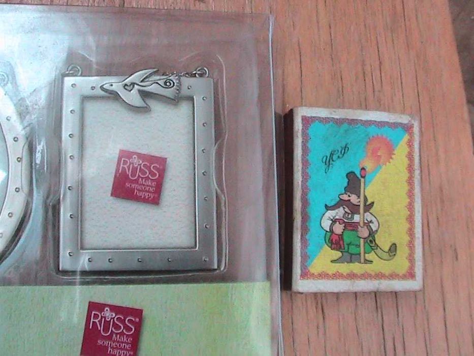 Подарочный набор  минифоторамок  металл под серебро, новый