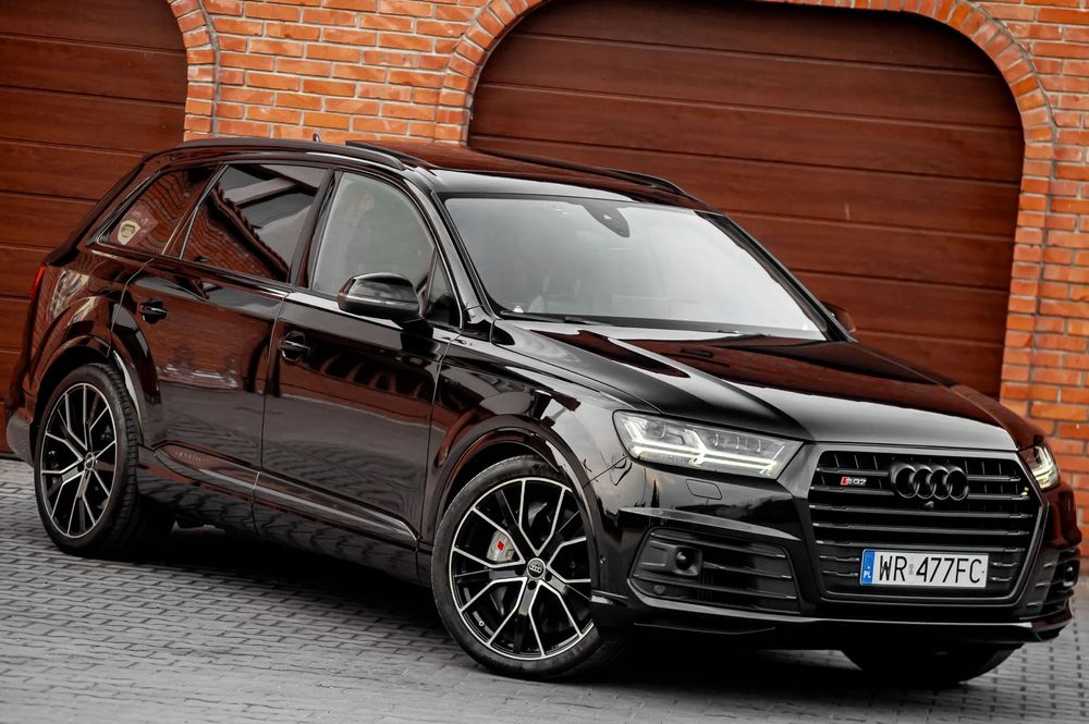 Audi SQ7 7-os 435KM Felga 22" Salon Polska Bezwypadkowy Serwisowany w ASO