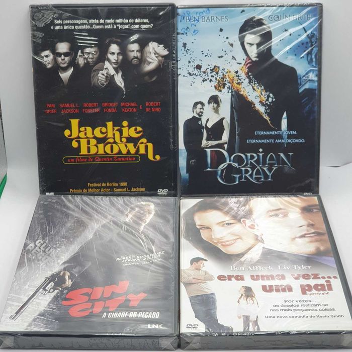 Lote 4/3 - Pack de 18 Filmes Novos e Selados em DVD - Ref. VI