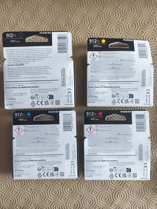 Pack tinteiros HP 912 XL
