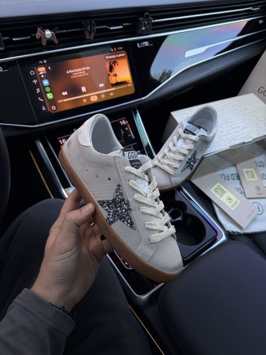 Кросівки Golden Goose SuperStar Pearl Glitter Star premium | Кроссовки жіночі