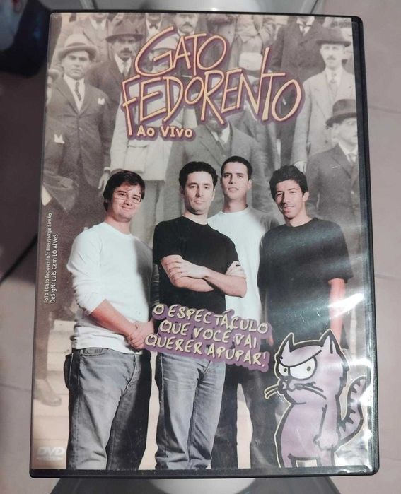 DVD Gato Fedorento Ao Vivo - O Espectáculo Que Você Vai Querer Apupar!