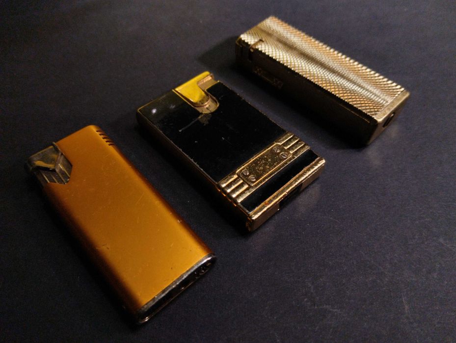 Isqueiros antigos diversos para colecção x2