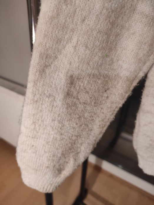 931. Sweter świąteczny Mikołaj piesek Rudolf Primark r. 134