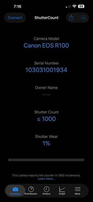 Canon Eos R100 wifi com lente 18-45mm e bolsa