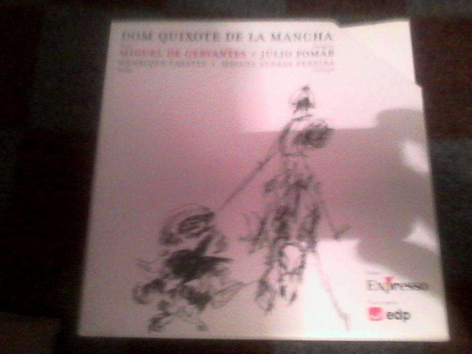 D. Quixote de La Mancha - Ilustrações de Júlio Pomar