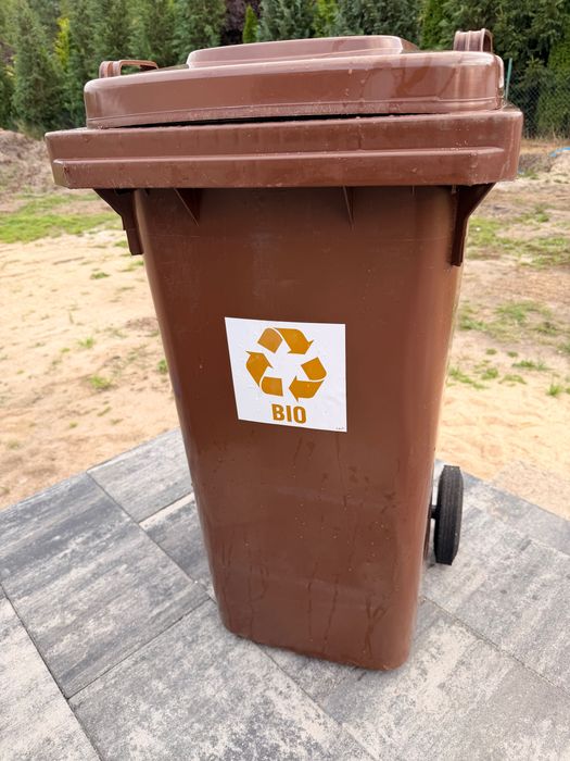 Kosz na odpady bio 120l