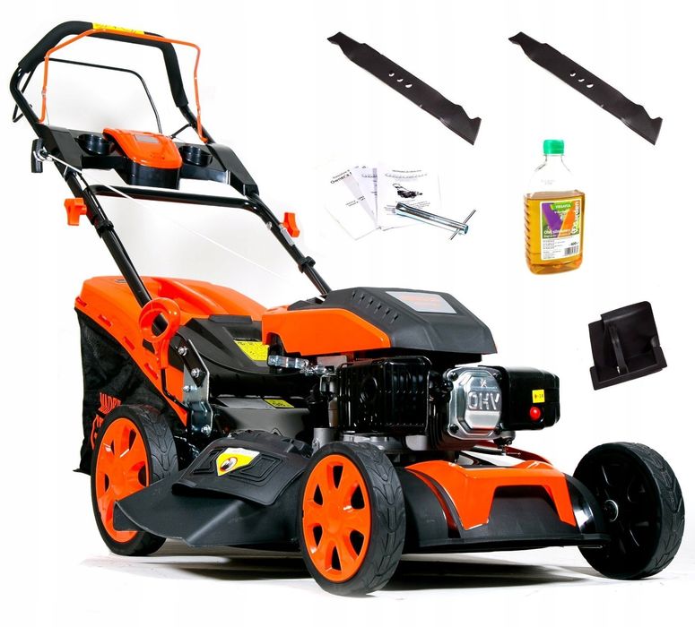 Kosiarka spalinowa z napędem 7KM 9 * w * 1 51cm  Zestaw