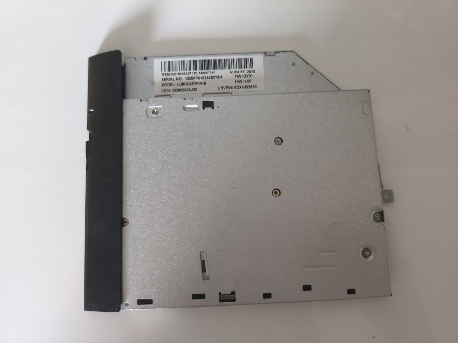 Napęd DVD-RW Panasonic / Lenovo Model UJ8HC – Ultra Slim 9.5mm, SATA