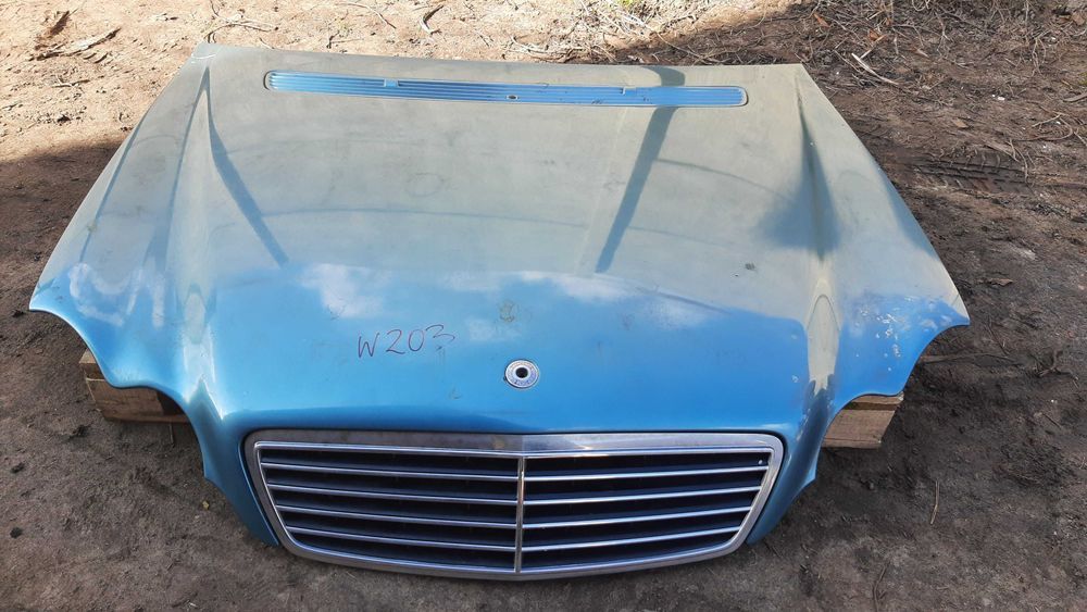 mercedes w203 maska pokrywa silnika