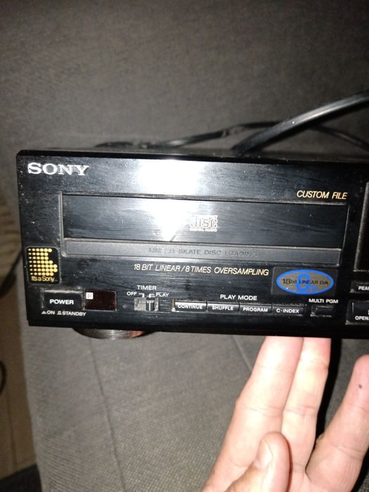 Leitor de CD. SONY