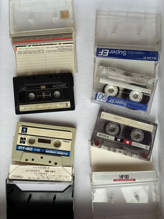 Аудиокассеты 5 шт лот