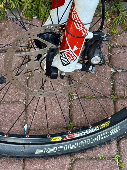 Rower MTB full carbon WHEELER Falcon 20 XT 3x10