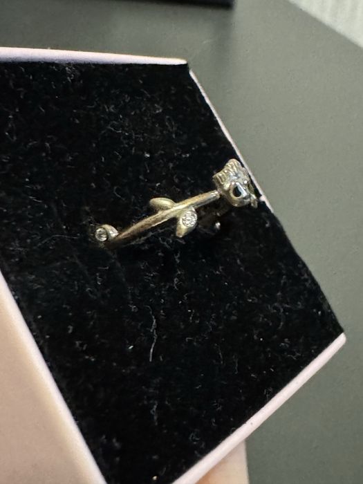 Нова каблучка Pandora Каблучка "Ґрут і листя" Вартові Галактики