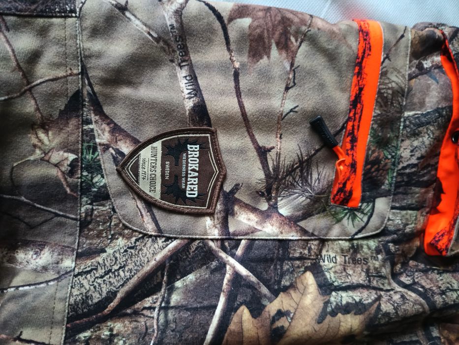 Męskie spodnie myśliwskie Brokared kamuflaż taktyczne na polowanie