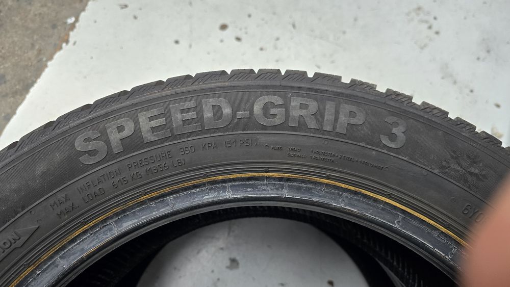 S20 2 x 205/55r16 Semperit Speed-Grip 3 91H opony zimowe używane