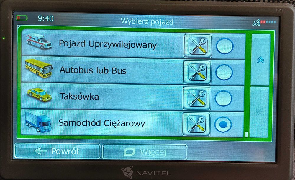 Nawigacja Navitel E700 7` iGO Primo Truck Europa