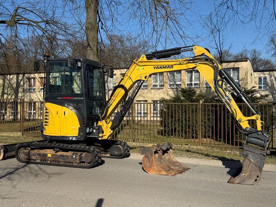 Yanmar Minikoparka Yanmar ViO38 ADVANCE  | 2000 Mth | | Serwisowana | Klima | Dwie linie | Powertilt | HS03