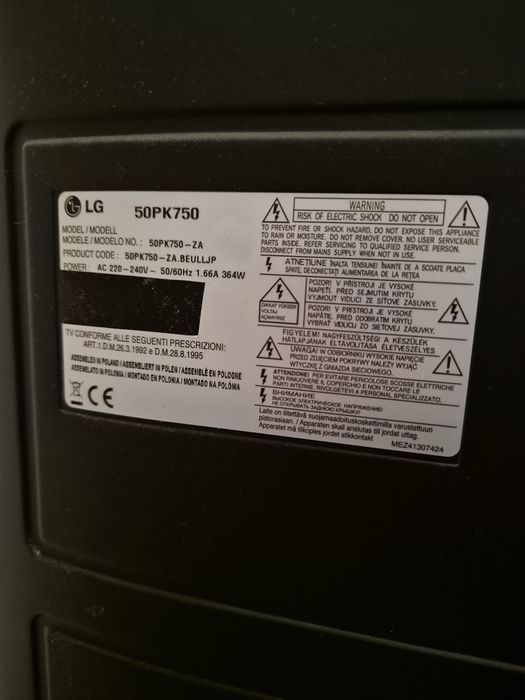 Telewizor LG stan bardzo dobry  50 cali