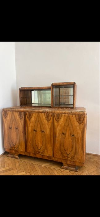 solidny kredens vinatge art deco