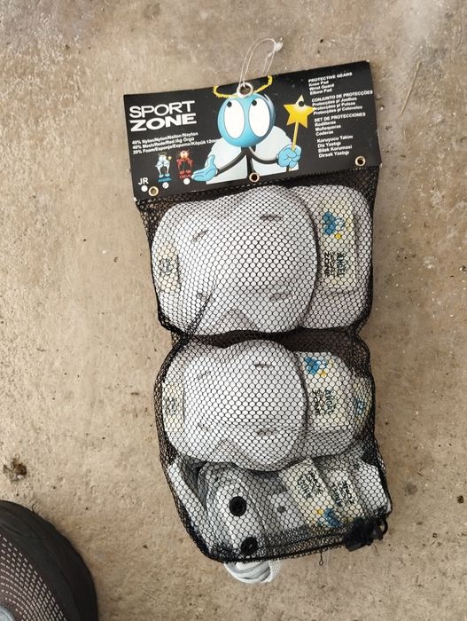 patins X50+ joelheiras