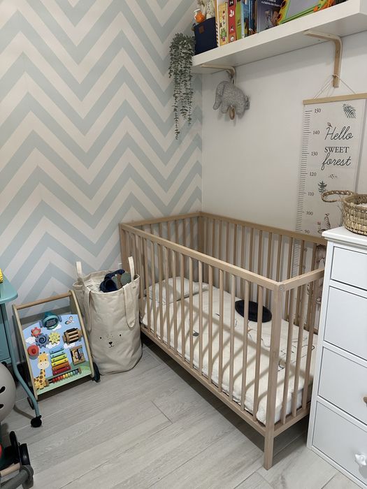 Cama ikea crianca e colchao