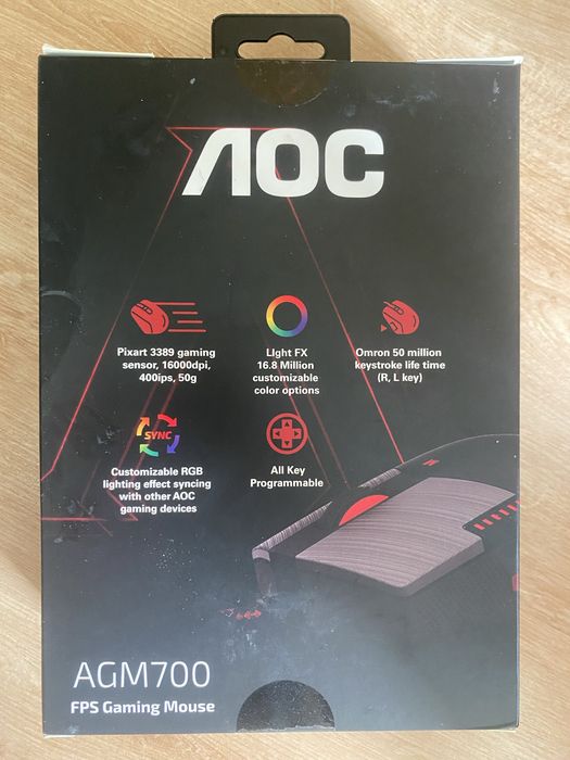 AOC AGM700 Computer Mouse64584615049345122
