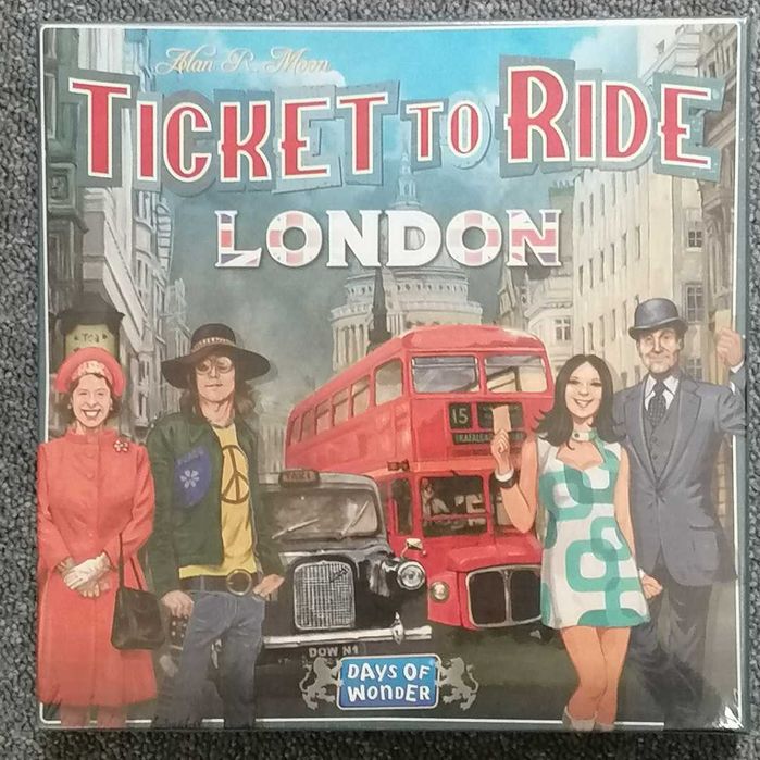 Ticket to Ride London - jogo de tabuleiro