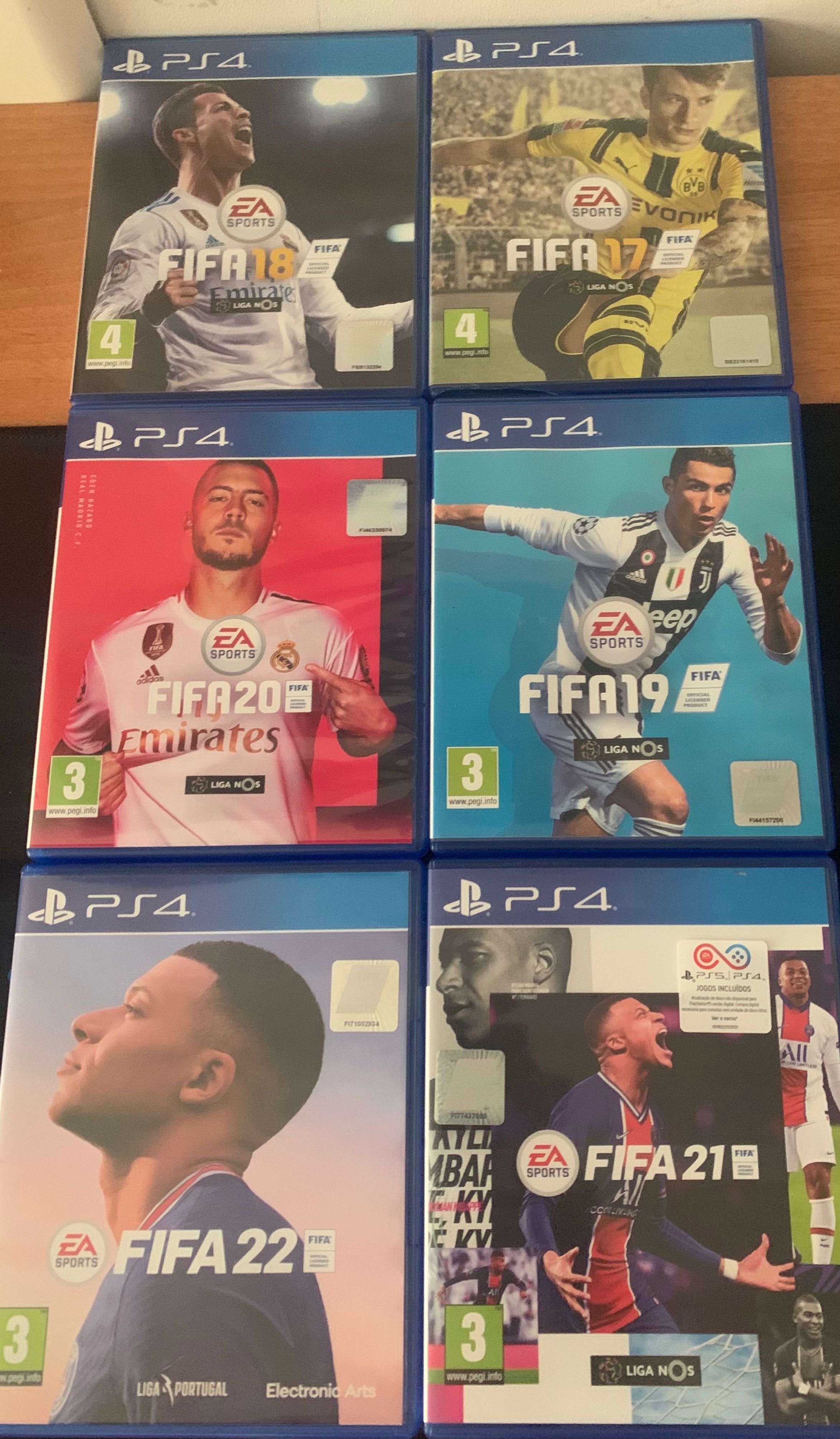 Jogos Fifa 19, 20 E 21 Ps4  Videojogos e Consolas, à venda