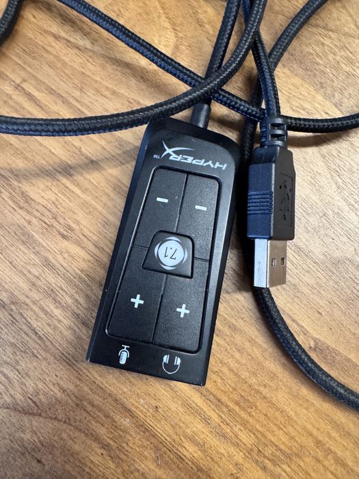 Sluchawki Hyper X Cloud II uzywane dobry stan