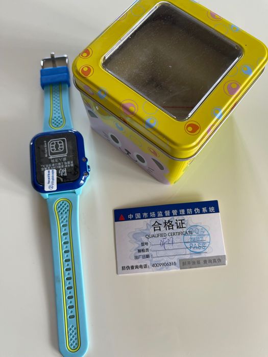 Смарт годинник дитячий Smart Watch з GPS UWatch DF27 Kid waterproof