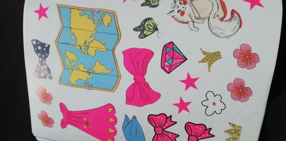 Książka Top girl do kolorowania z naklejkami