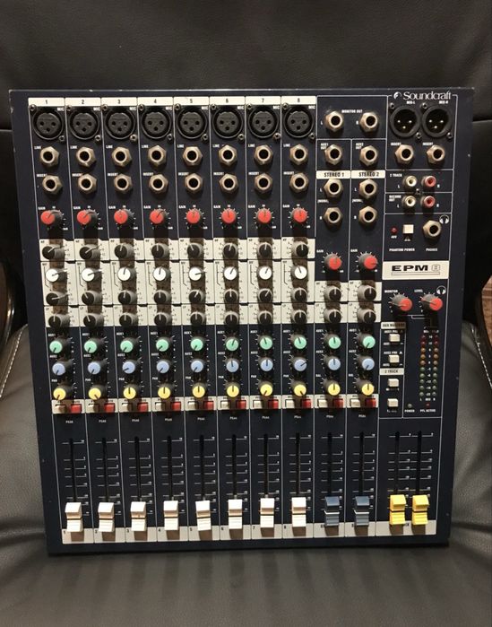 Аналоговий мікшерний пульт Soundcraft EPM 8
