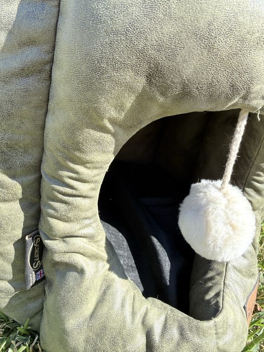 Cama para Gato com Brinquedo = a Nova