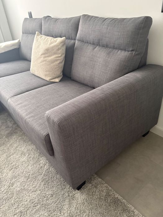 Sofá 3 lugares com chaise longue