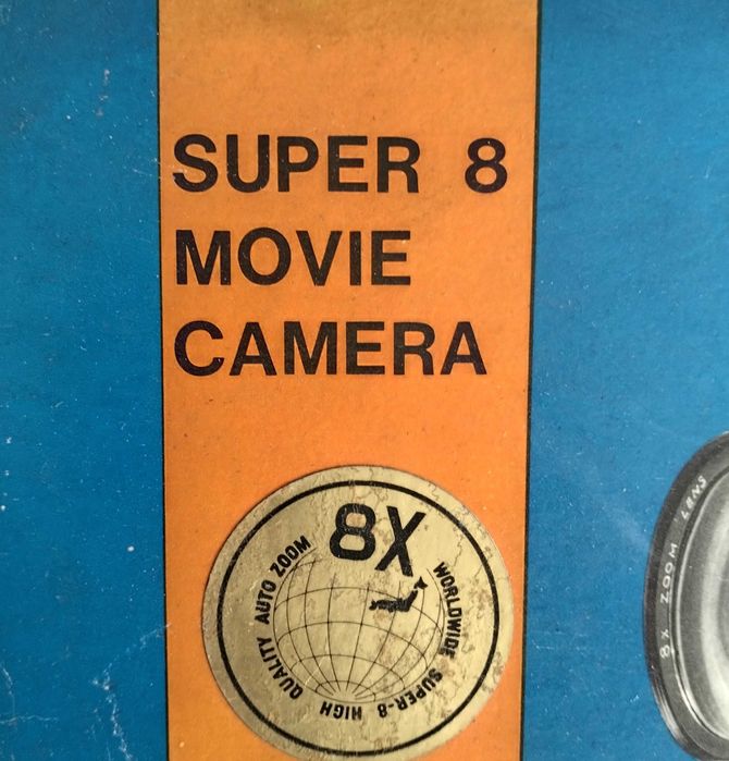 Máquina Filmar Super 8 TL-800