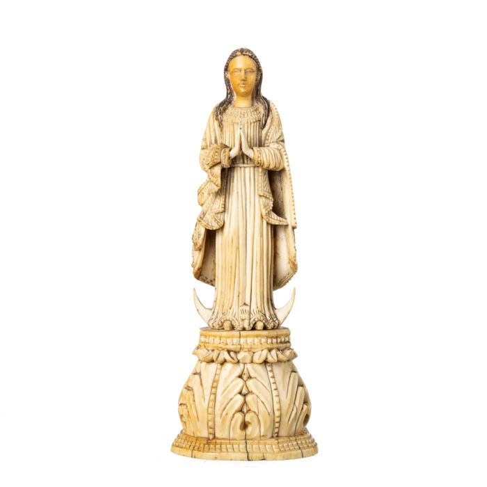 Matéria nobre - Nossa Senhora da Conceição indo-portuguesa - Século XV