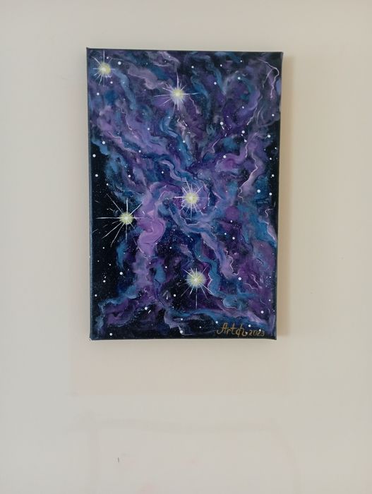 Картина ручної роботи Космос туманність